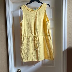 Sun Casuals Yellow Sleeveless Tunic